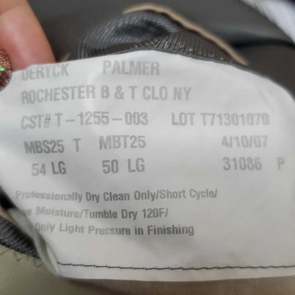 Men's Burberry Plaid Suit Jacket